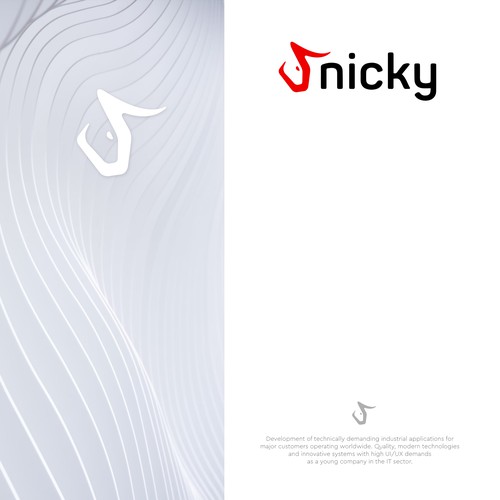 New logo design for software development agency Design by EXPOinf