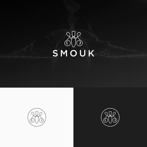 Design a logo for a modern luxury shisha/hookah bar. Design by M E L O