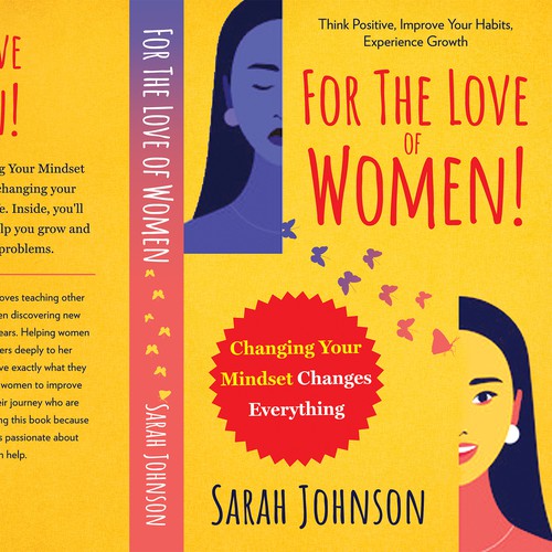 Creative book cover for the ultimate self help guide for women! Design by zaRNic