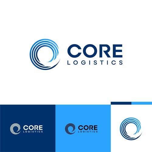 Core Logistics Revamp Logo Design by The Last Hero™