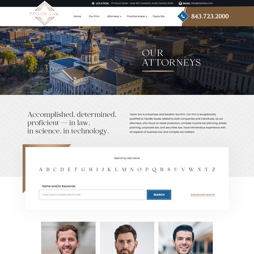 Taylow.Law Website and Software Platform Design by Moonlight Digital