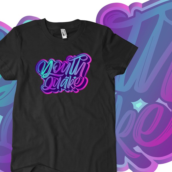 Youth Quake Handlettering