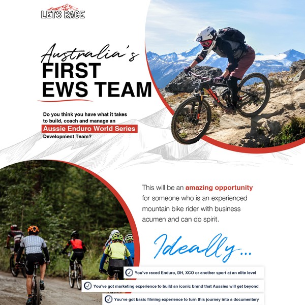 Sleek landing page with job advert