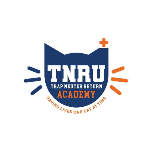Calling all cat lovers! Design an online TNR (Trap-Neuter-Return) Academy logo and save cats! Design by THE DESIGNSTER