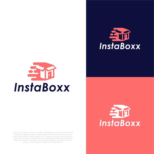 Instaboxx logo Design by lrasyid88