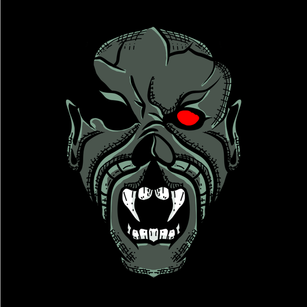 Design by actoric® titled "Skull moster"