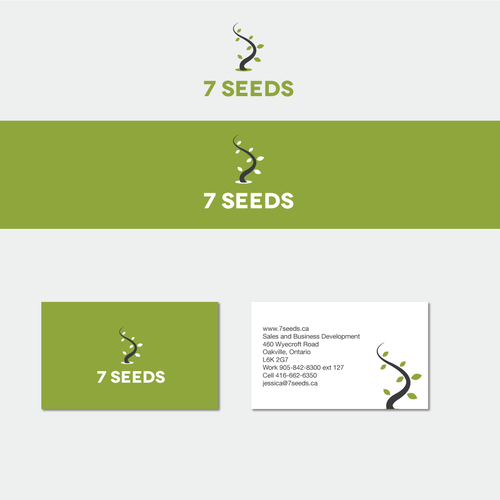 Logo And Business Card For 7 Seeds Logo Business Card Contest 99designs