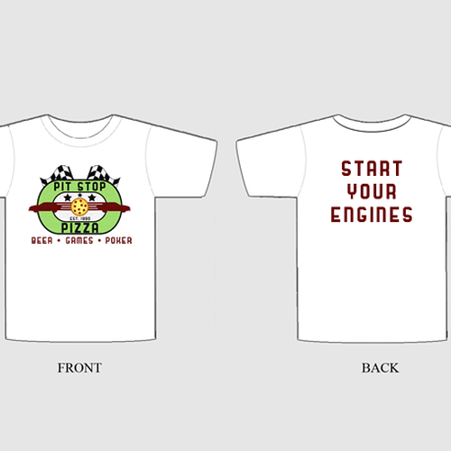 Pit Stop Pizza needs a new logo Design by Tlawler27
