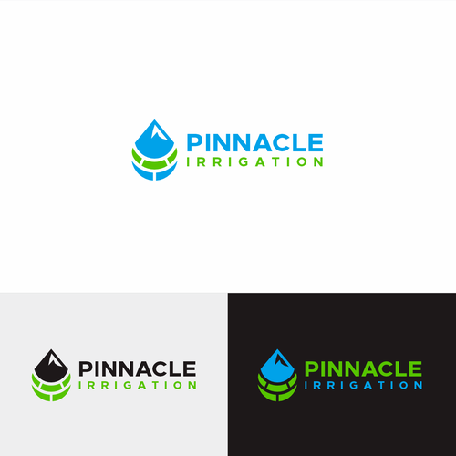 Brand new irrigation company looking for bold and statement-making logo Design by -Artventure-