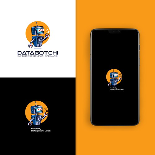 Clear, but cute, logo for a democratizing software movement Design by R O B