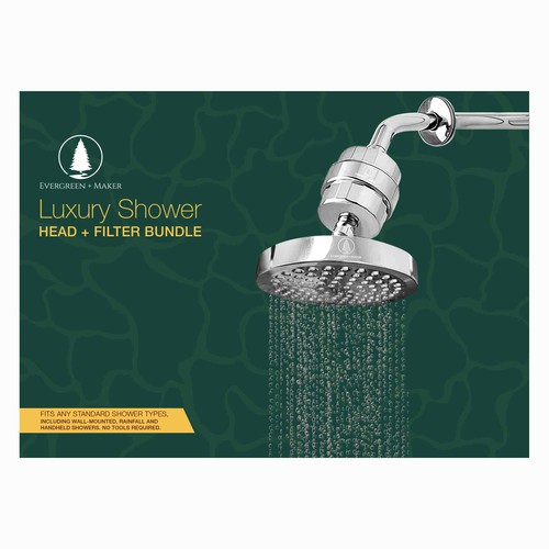 EverGreen + Maker Shower bundle pack box Design by auzidesign