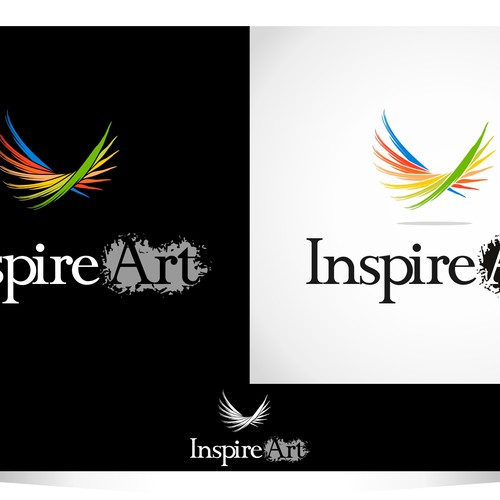 Create the next logo for Inspire Art Diseño de Allstring