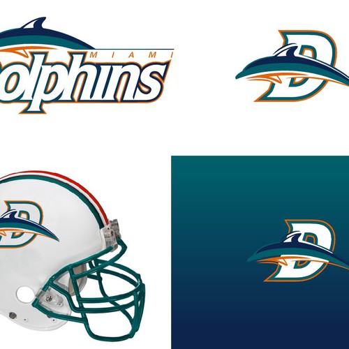 99designs community contest: Help the Miami Dolphins NFL team re-design its logo! Design réalisé par Gneira