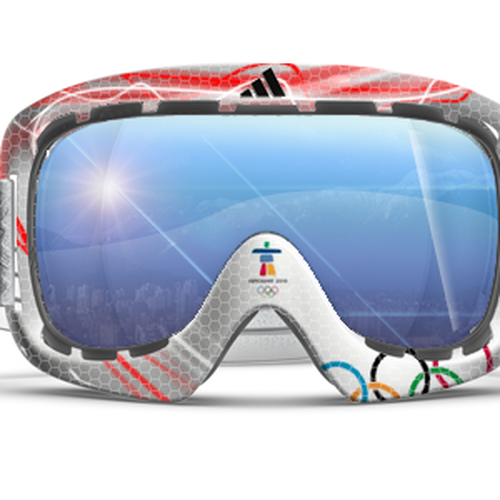 Design adidas goggles for Winter Olympics Diseño de Haydn