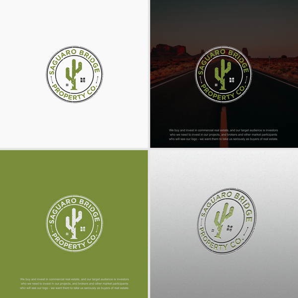 Design by Art_Job99d titled "Saguaro Bridge Property Co."