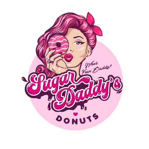 SUGAR DADDY DONUTS LOGO CONTEST Design by nindadian