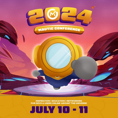 Create event poster (in a fun style, maybe pop-art?) with our mascot in SUPERMAN pose Design by diegohbrazz