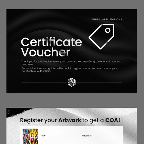 Certificate Voucher Design by Black-Pepper