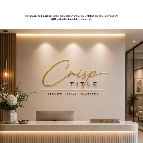 "Innovative and Luxurious logo for Miami Title Company" winning Postcard, flyer or print