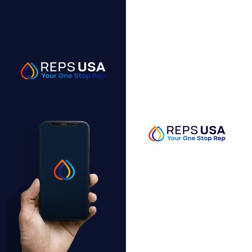 Rep's USA Logo Design réalisé par Nana445