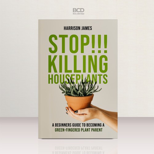 Design a plant parenting book cover Design by BCD∞