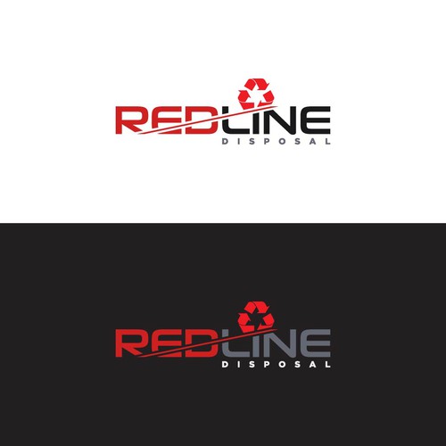 RED LINE-ontwerp door RaccoonDesigns®