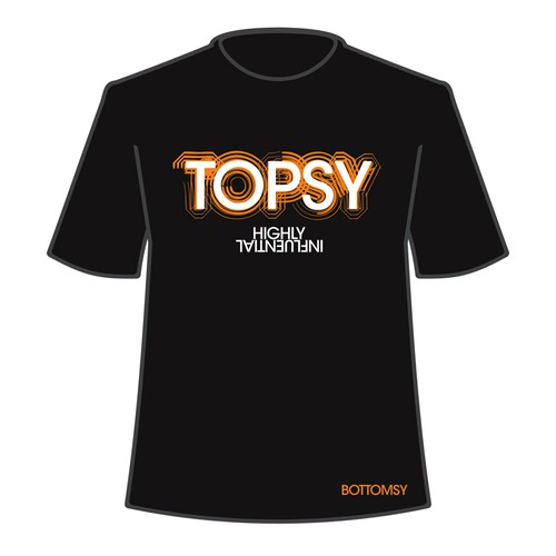 T-shirt for Topsy Ontwerp door smallprints