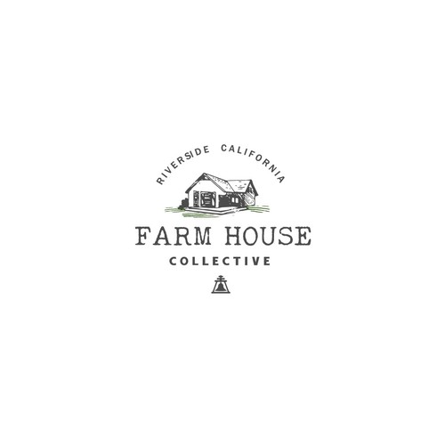 Design a mid-century modern, hipster logo for "Farm House Collective" retail & hospitality venue Design by paw vector