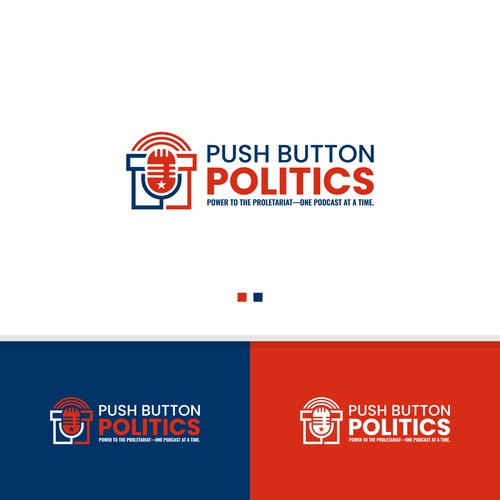 Push Button Politics Logo Design Design by StudioJack