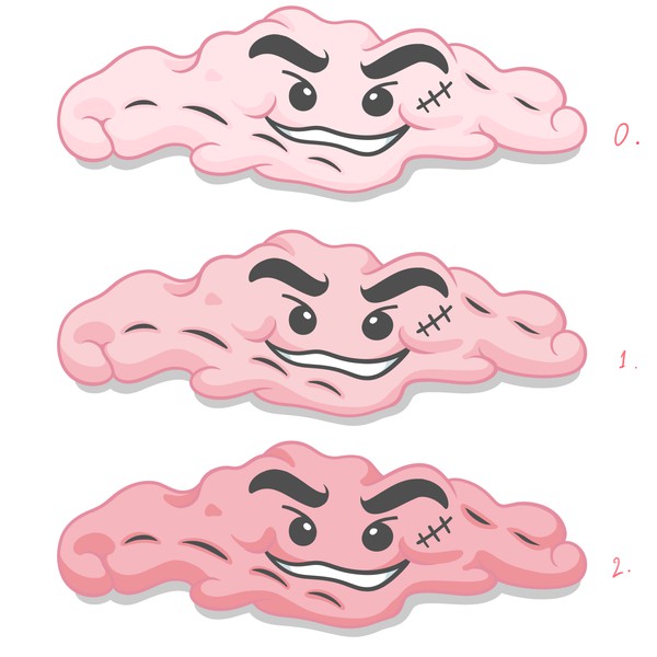 Cute Bubble Gum character