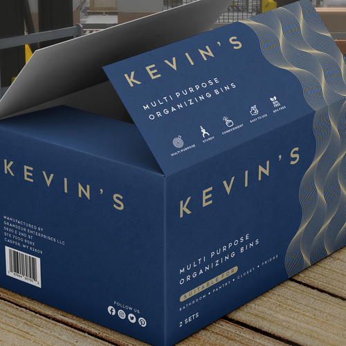 Contest for e-commerce brand packaging box design Design by ALPHA CREATION ✅