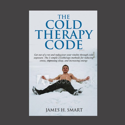 Attention grabbing cold therapy book cover needed
