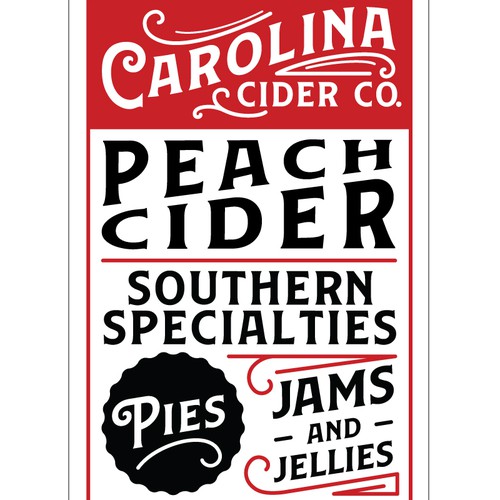 Vintage Country Store Sign for Famous Location Design by PurdyLogo™