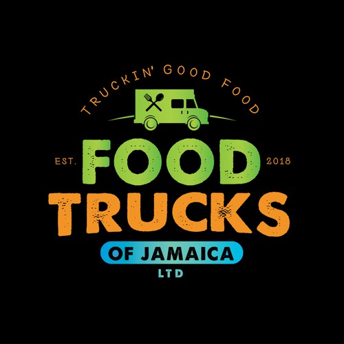 Fun Food Truck Logo Design réalisé par Sebastiano"