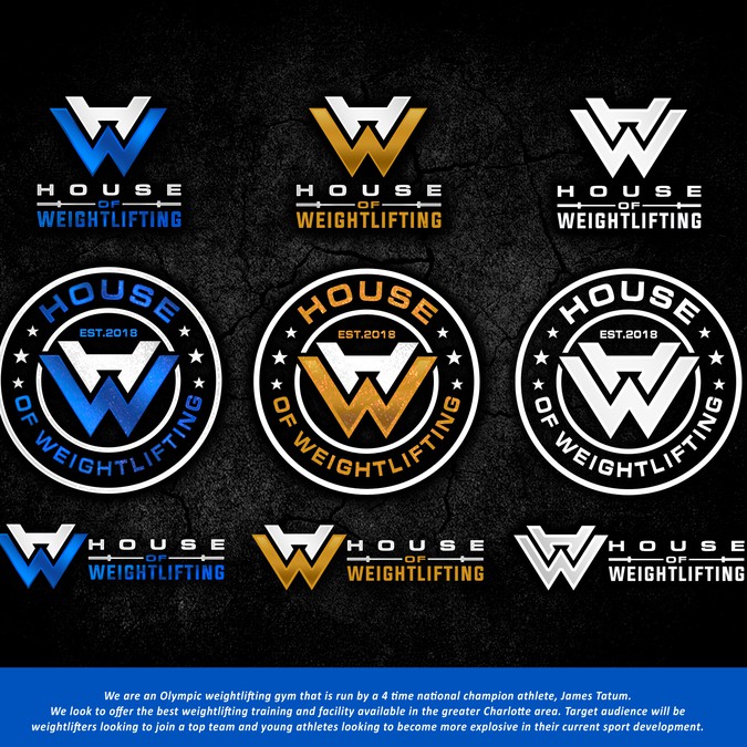 Strong logo for a Strong barbell club! Logo & social media pack contest