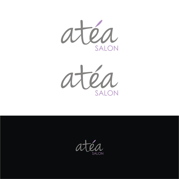 Design by Anwarius titled "Create an elegant logo for an upscale hair salon."