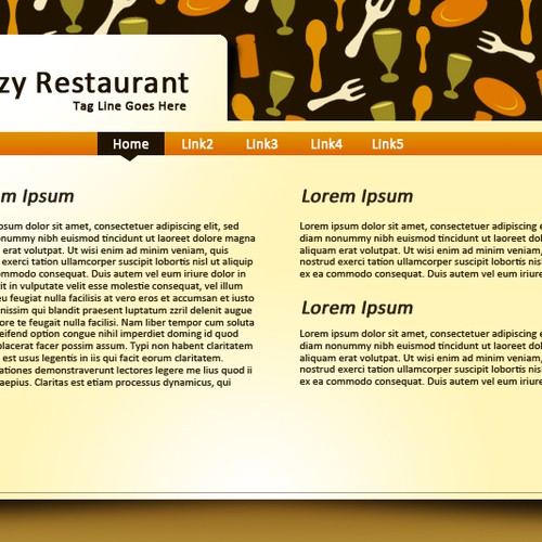 1-3 Page Website Template Design von Slidehack