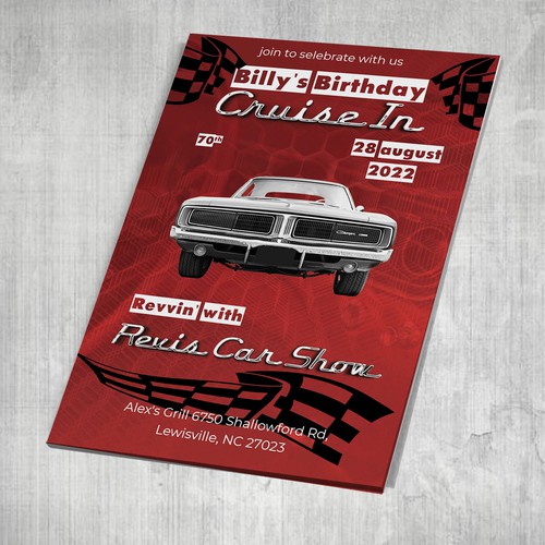 Car Show Flyer Design réalisé par berty_design