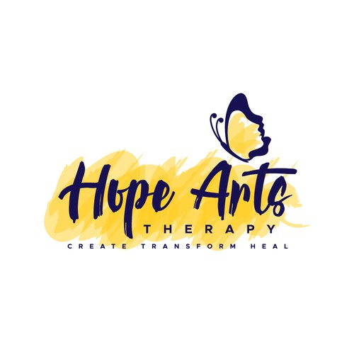 Design an artistic butterfly logo for my therapy business Design by MagsArt