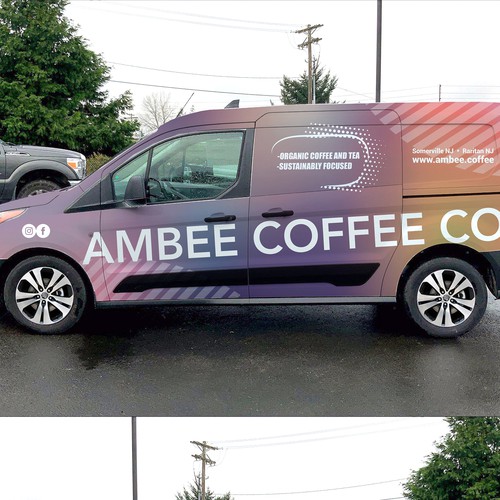 Design an Amazing truck wrap for an Emerging Organic Coffee Company Design by RicardoRS