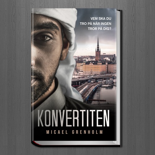 Captivating cover for the book "The Convert" Design by RJHAN