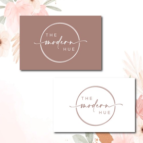 The Modern Hue Logo Design by Ash15