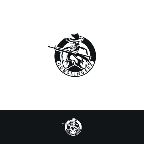 Retail logo for "Gunslingers" Design by OpheRocklab