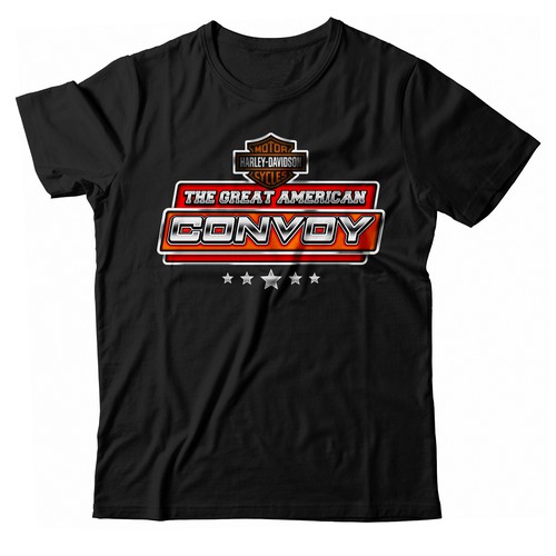 Great American Convoy / HD Shirt Design by alsaki_design