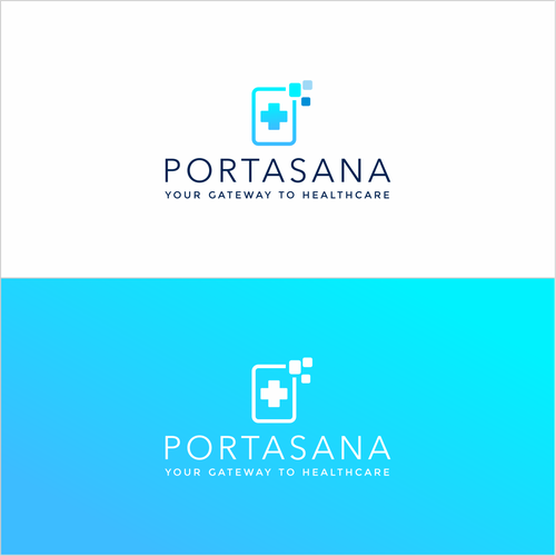 Patient Portal App Logo Design Design by zarzar