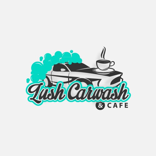 Create a fun cool carwash brand with earthy colours. Design by Vaart™