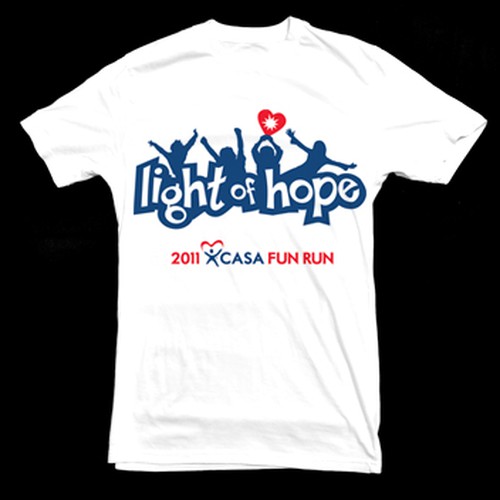 Light Of Hope Public Awareness T Shirt Design T Shirt Contest