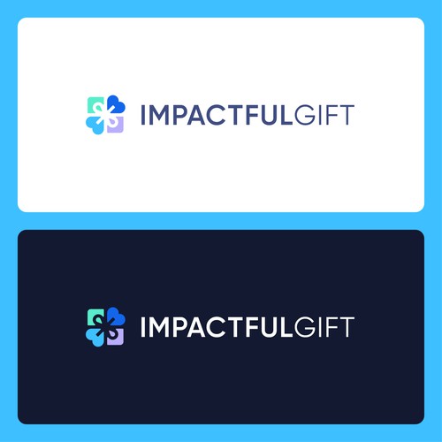 Design a logo empowering charity donations instead of material gifts Design by Kukuh Saputro Design