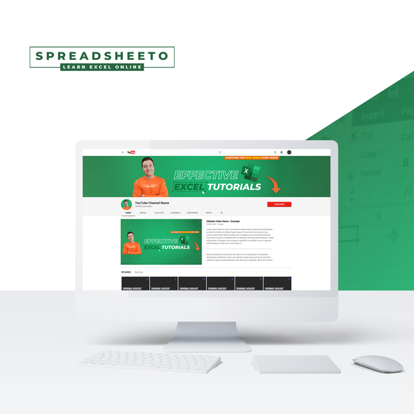 Design by Arthur Albuquerque titled "Youtube Cover"