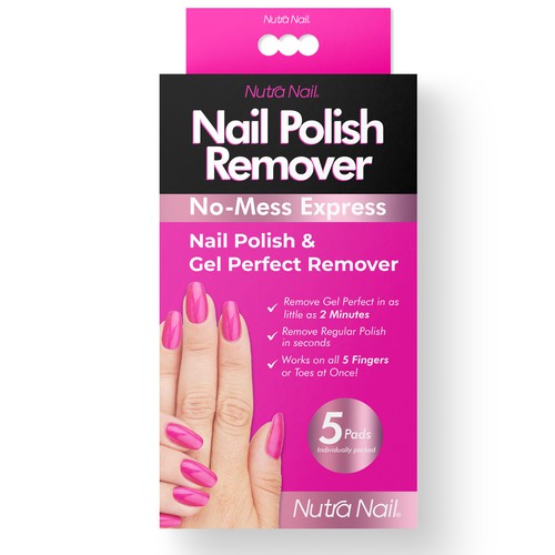 Nutra Nail Gel Remover Design by UnderTheSea™